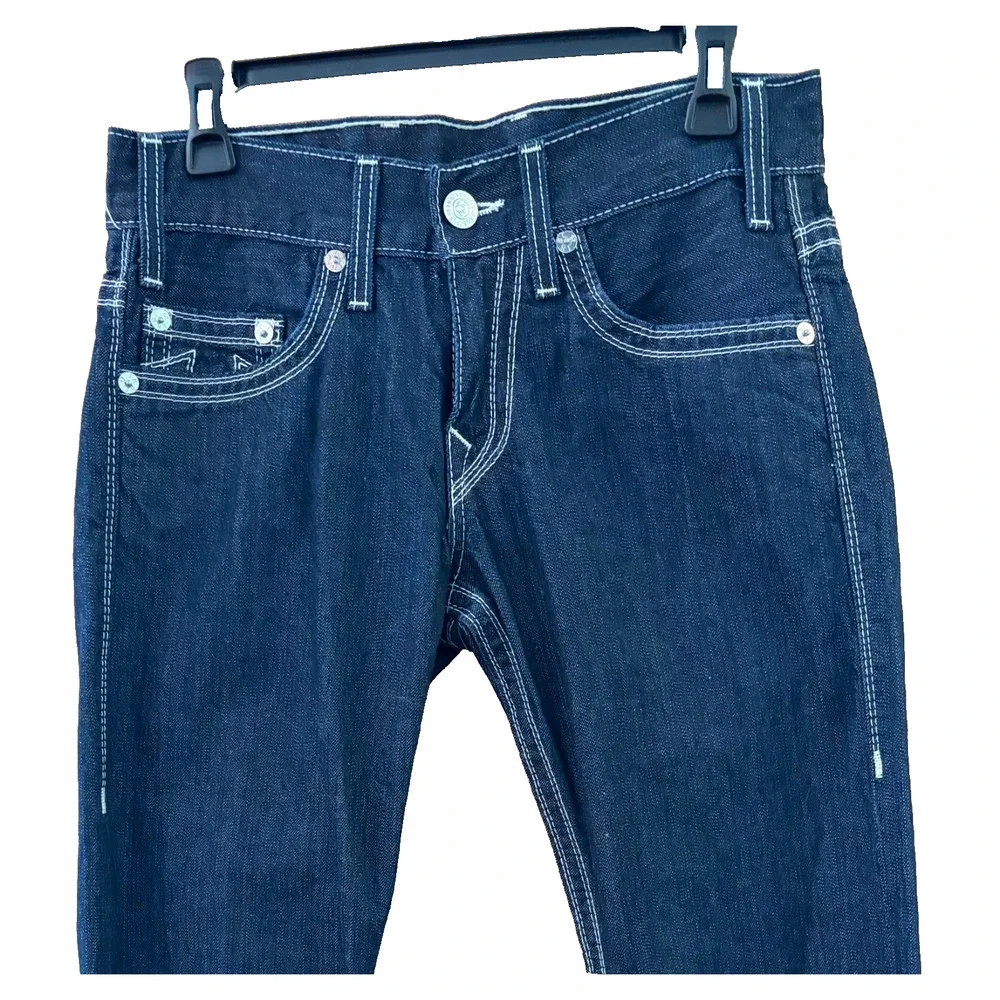 True Religion Mens Slim Sz 29 Jeans Made USA Preppy
